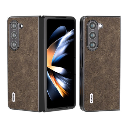 ABEEL Dream Litchi Texture PU Phone Case, For Samsung Galaxy Z Flip5, For Samsung Galaxy Z Fold5