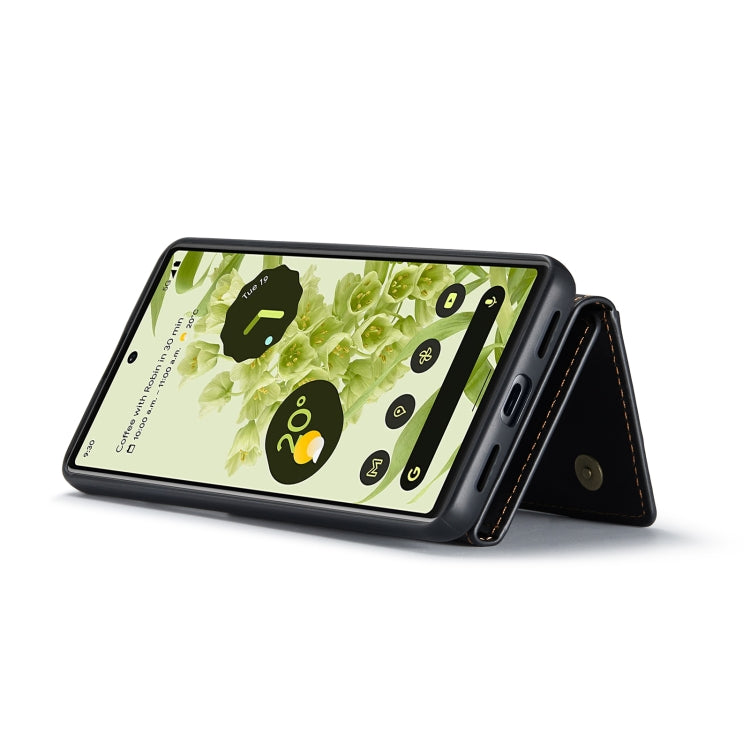 DG.MING M2 Series 3-Fold Multi Card Bag + Magnetic Phone Case, For Google Pixel 6