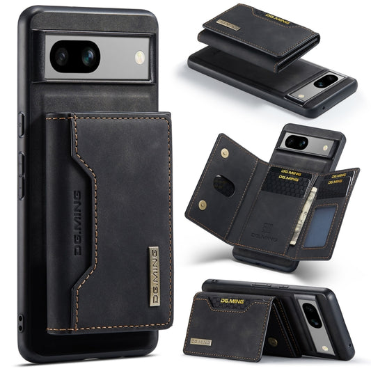 DG.MING M2 Series 3-Fold Multi Card Bag + Magnetic Phone Case, For Google Pixel 8a, For Google Pixel 7a, For Google Pixel 6