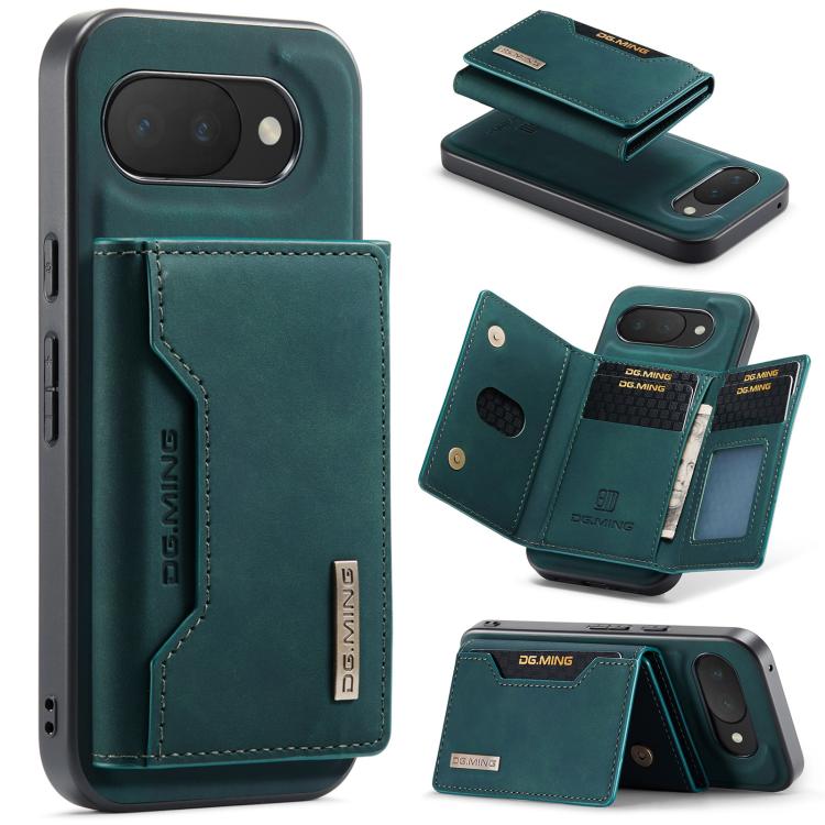 DG.MING M2 Series 3-Fold Multi Card Bag + Magnetic Phone Case, For Google Pixel 11 Pro XL, For Google Pixel 11, For Google Pixel 11 Pro, For Google Pixel 10a