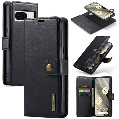 DG.MING Crazy Horse Texture Detachable Magnetic Leather Phone Case