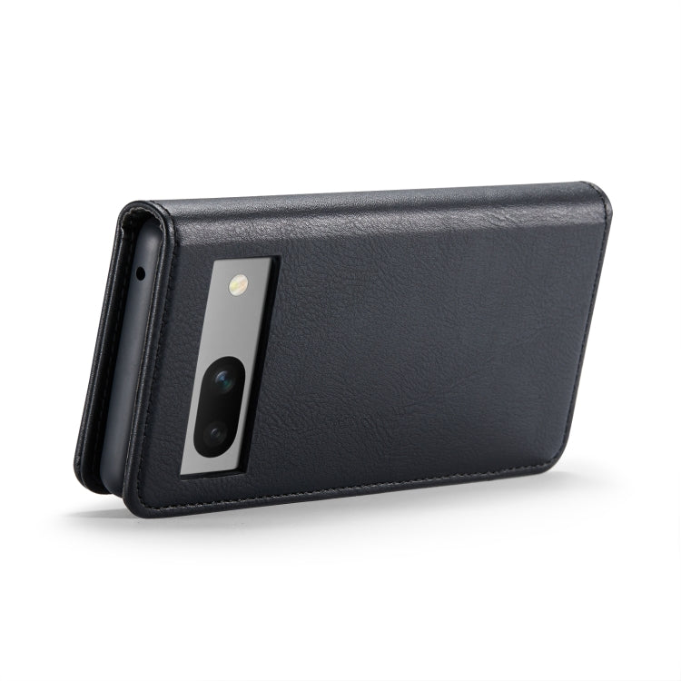 DG.MING Crazy Horse Texture Detachable Magnetic Leather Phone Case