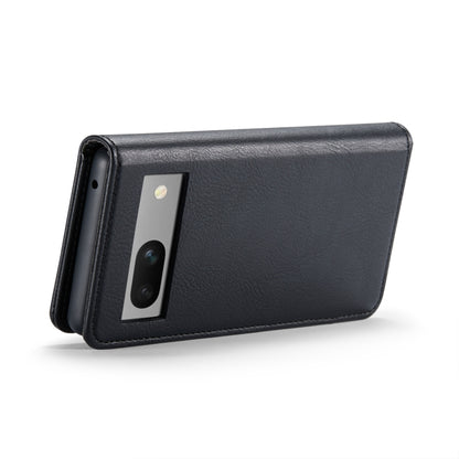 DG.MING Crazy Horse Texture Detachable Magnetic Leather Phone Case