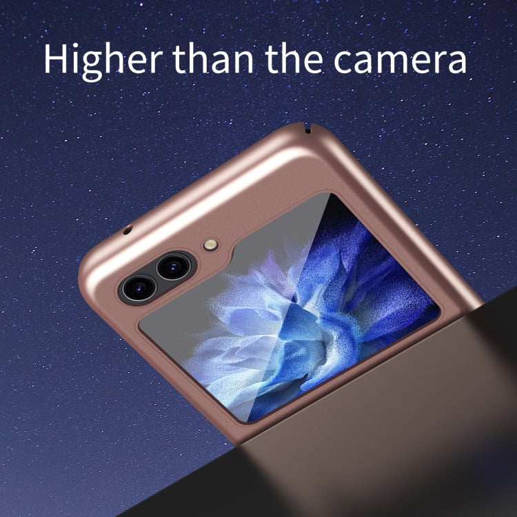 Skin Feel Shockproof PC Fold Protective Phone Case, For Samsung Galaxy Z Flip5, For Samsung Galaxy Z Fold5