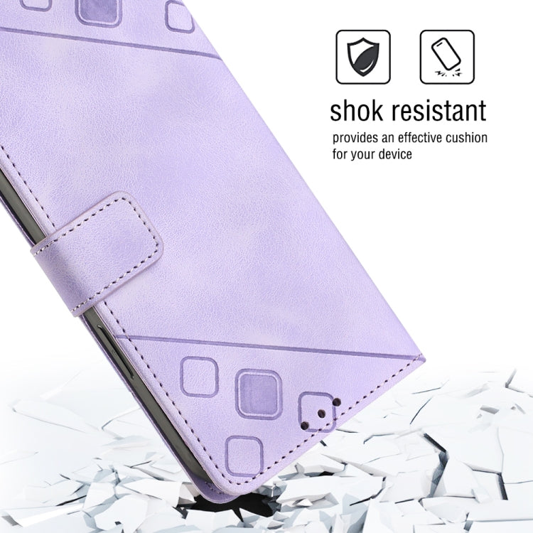 Skin-feel Embossed Leather Phone Case, For Sony Xperia 1 V, For Sony Xperia 10 V, For Sony Xperia 10 IV