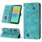 Skin-feel Embossed Leather Phone Case, For Sony Xperia 5 V, For Sony Xperia 1 V, For Sony Xperia 10 V, For Sony Xperia 10 IV