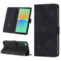 Skin-feel Embossed Leather Phone Case, For Sony Xperia 5 V, For Sony Xperia 1 V, For Sony Xperia 10 V, For Sony Xperia 10 IV