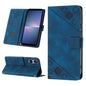 Skin-feel Embossed Leather Phone Case, For Sony Xperia 5 V, For Sony Xperia 1 V, For Sony Xperia 10 V, For Sony Xperia 10 IV