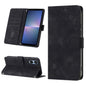 Skin-feel Embossed Leather Phone Case, For Sony Xperia 5 V, For Sony Xperia 1 V, For Sony Xperia 10 V, For Sony Xperia 10 IV
