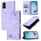 Skin-feel Embossed Leather Phone Case, For Sony Xperia 1 VIII, For Sony Xperia 10 VI, For Sony Xperia 1 VI, For Sony Xperia 5 VI