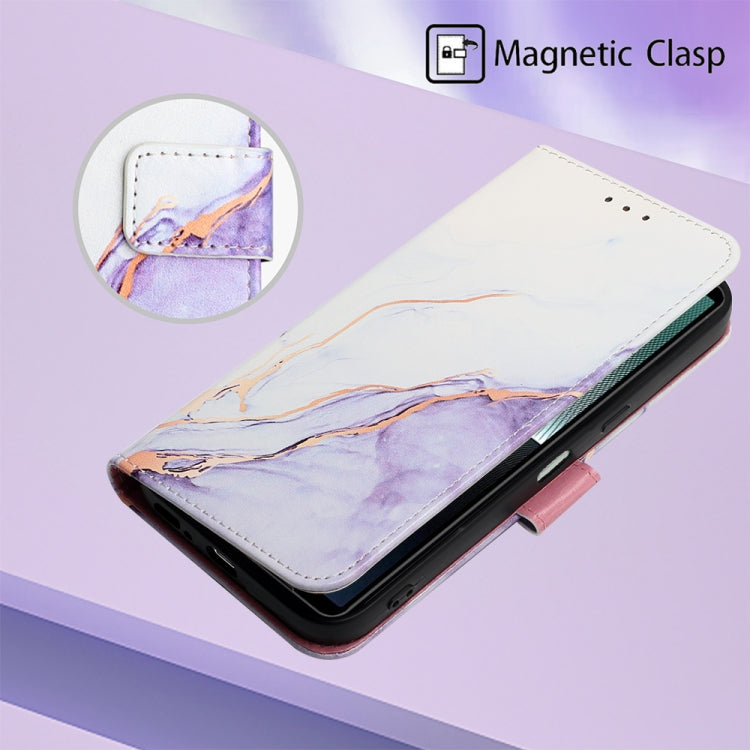 PT003 Marble Pattern Flip Leather Phone Case