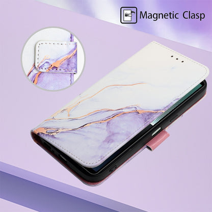 PT003 Marble Pattern Flip Leather Phone Case