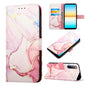PT003 Marble Pattern Flip Leather Phone Case, For Sony Xperia 5 V, For Sony Xperia 1 V, For Sony Xperia 10 V, For Sony Xperia 10 IV