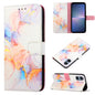 PT003 Marble Pattern Flip Leather Phone Case