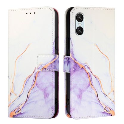 PT003 Marble Pattern Flip Leather Phone Case, Series 1