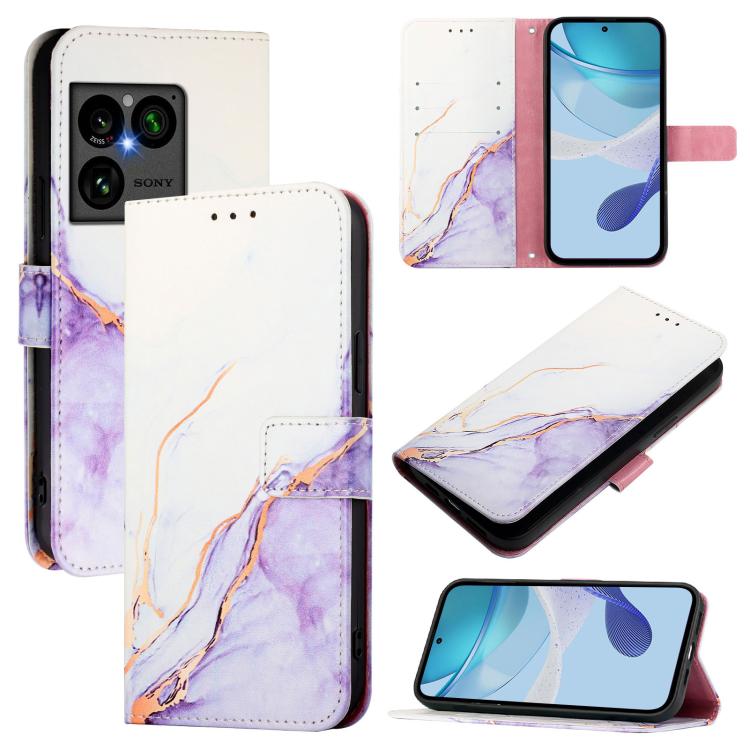 PT003 Marble Pattern Flip Leather Phone Case, For Sony Xperia 1 VIII, For Sony Xperia 10 VI, For Sony Xperia 1 VI, For Sony Xperia 5 VI