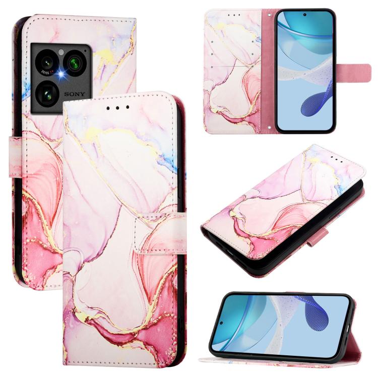 PT003 Marble Pattern Flip Leather Phone Case, For Sony Xperia 1 VIII, For Sony Xperia 10 VI, For Sony Xperia 1 VI, For Sony Xperia 5 VI
