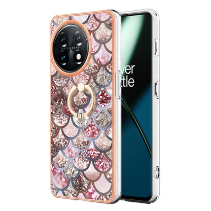 Electroplating IMD TPU Phone Case with Ring