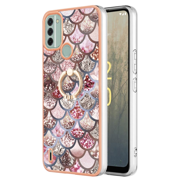 Electroplating IMD TPU Phone Case with Ring