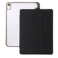 Clear Acrylic 3-Fold Leather Tablet Case, For iPad Pro 11 2025 / 2024, For iPad 10th Gen 10.9 2022