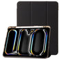 Clear Acrylic 3-Fold Leather Tablet Case, For iPad Air 13 2026 / 2025 / 2024, For iPad Air 11 2026 / 2025 / 2024, For iPad Pro 13 2025 / 2024