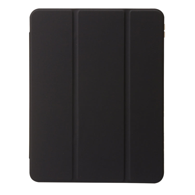 Clear Acrylic 3-Fold Leather Tablet Case, For iPad Pro 11 2025 / 2024, For iPad 10th Gen 10.9 2022