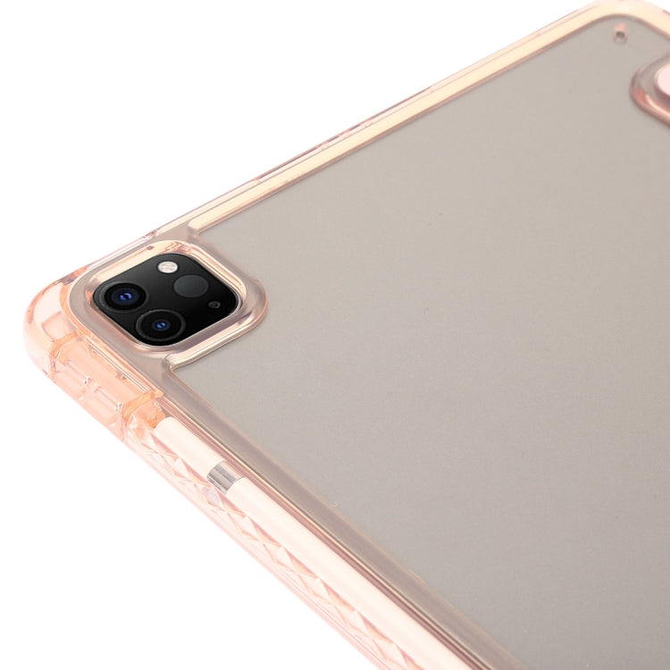 Clear Acrylic 3-Fold Leather Tablet Case