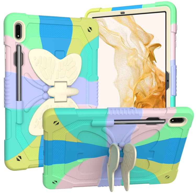 Butterfly Kickstand Heavy Duty Hard Rugged Tablet Case