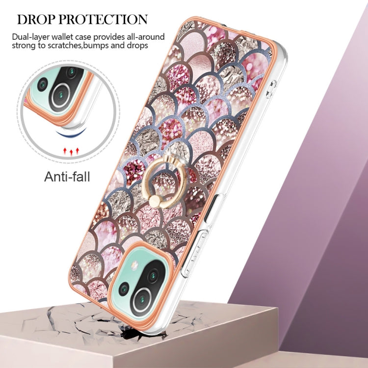 Electroplating IMD TPU Phone Case with Ring, Series 2