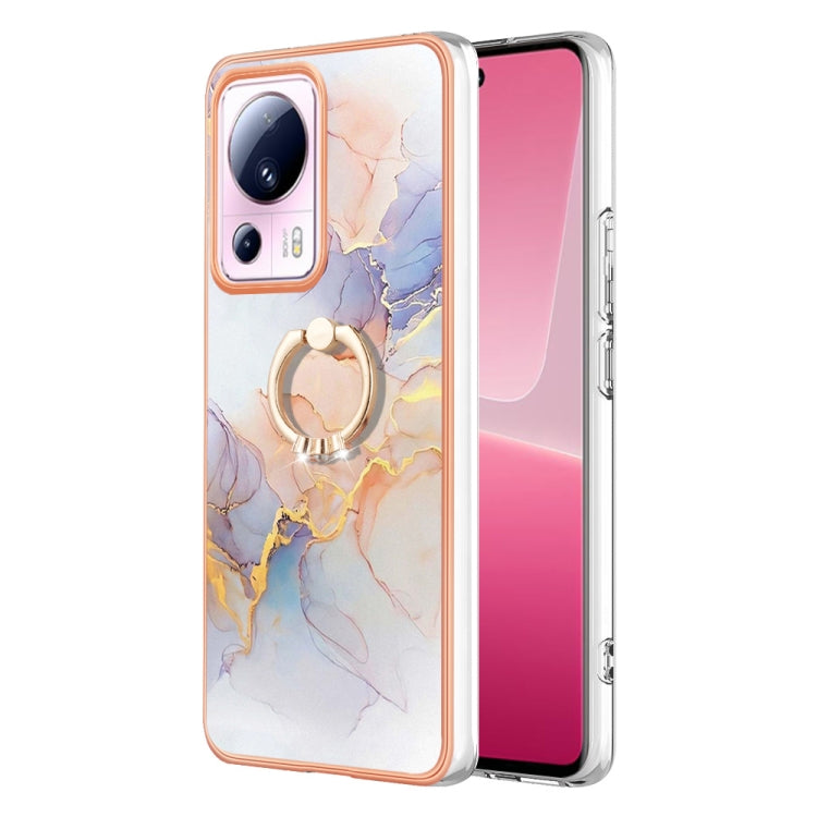 Electroplating IMD TPU Phone Case with Ring, Series 2