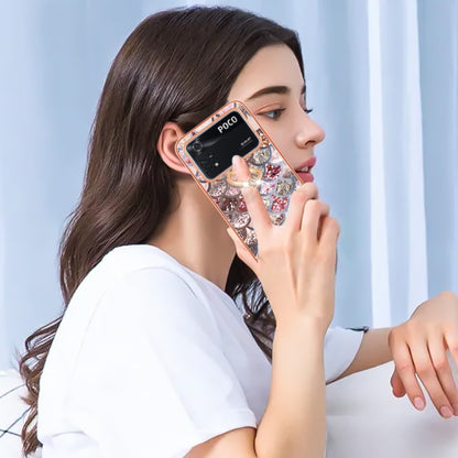 Electroplating IMD TPU Phone Case with Ring, For Xiaomi Poco M4 Pro 4G, For Xiaomi Mi 11 Lite