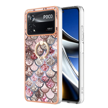 Electroplating IMD TPU Phone Case with Ring, Series 1