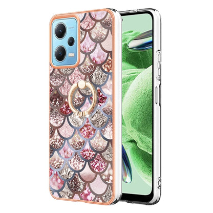 Electroplating IMD TPU Phone Case with Ring, Series 4