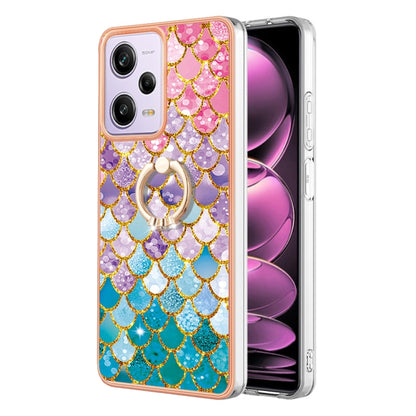 Electroplating IMD TPU Phone Case with Ring, Series 5