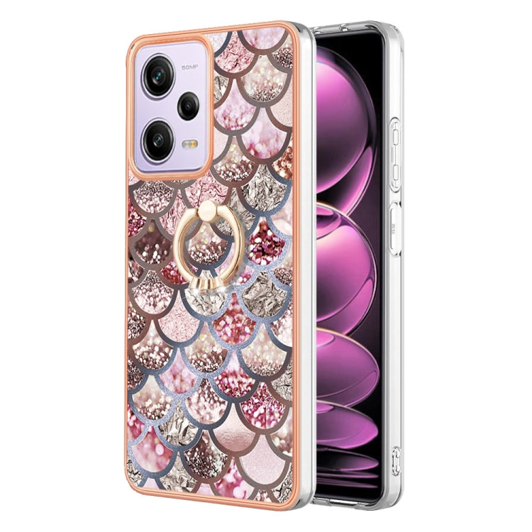 Electroplating IMD TPU Phone Case with Ring, Series 5