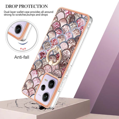 Electroplating IMD TPU Phone Case with Ring, Series 5