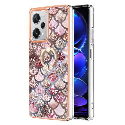 Electroplating IMD TPU Phone Case with Ring, Series 3