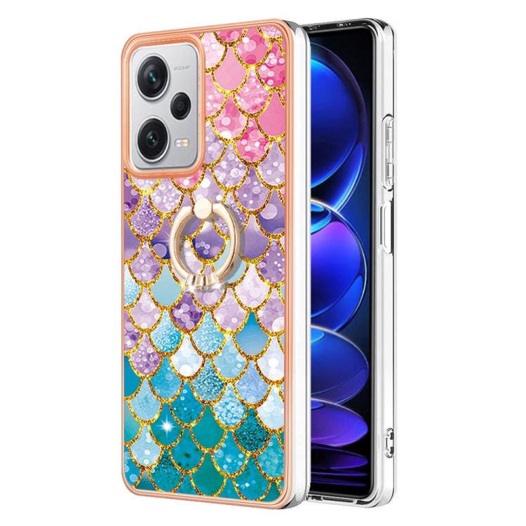 Electroplating IMD TPU Phone Case with Ring, Series 3