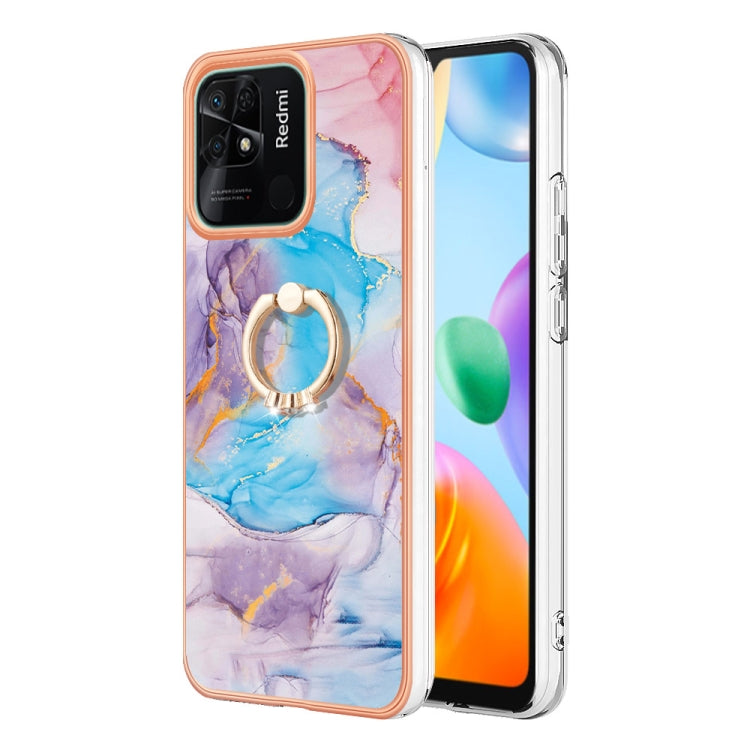 Electroplating IMD TPU Phone Case with Ring, Series 5