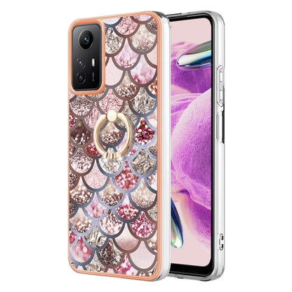 Electroplating IMD TPU Phone Case with Ring, Series 5