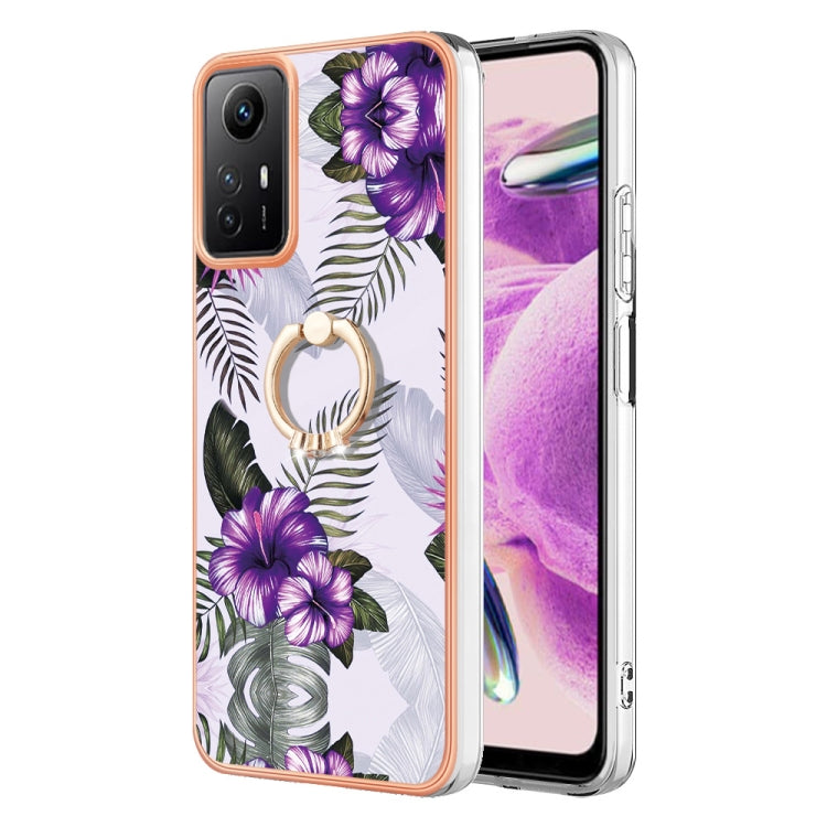 Electroplating IMD TPU Phone Case with Ring, Series 5