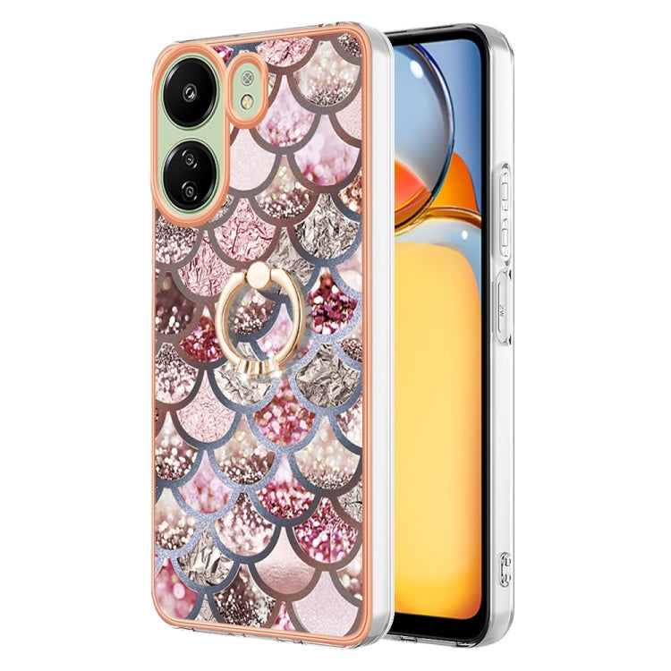 Electroplating IMD TPU Phone Case with Ring, Series 4