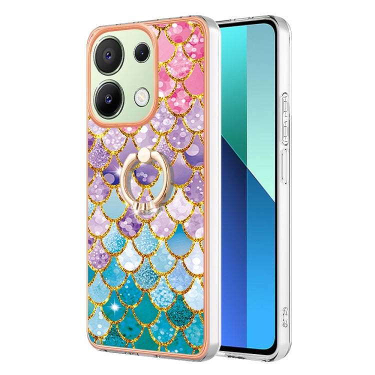 Electroplating IMD TPU Phone Case with Ring, Series 4