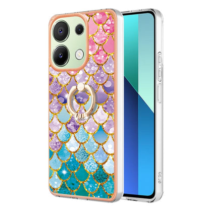 Electroplating IMD TPU Phone Case with Ring, For Xiaomi Redmi Note 13 Pro 4G/Poco M6 Pro 4G, For Xiaomi Redmi A3, For Xiaomi Redmi Note 13 4G, For Xiaomi Poco X6 Pro / Redmi K70E