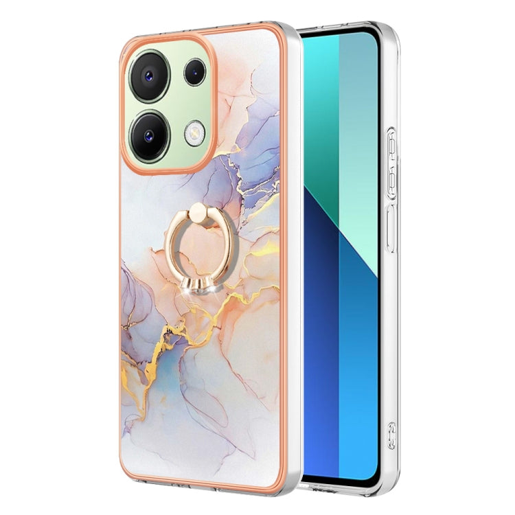 Electroplating IMD TPU Phone Case with Ring, For Xiaomi Redmi Note 13 Pro 4G/Poco M6 Pro 4G, For Xiaomi Redmi A3, For Xiaomi Redmi Note 13 4G, For Xiaomi Poco X6 Pro / Redmi K70E