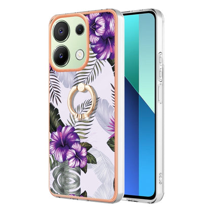 Electroplating IMD TPU Phone Case with Ring, For Xiaomi Redmi Note 13 Pro 4G/Poco M6 Pro 4G, For Xiaomi Redmi A3, For Xiaomi Redmi Note 13 4G, For Xiaomi Poco X6 Pro / Redmi K70E