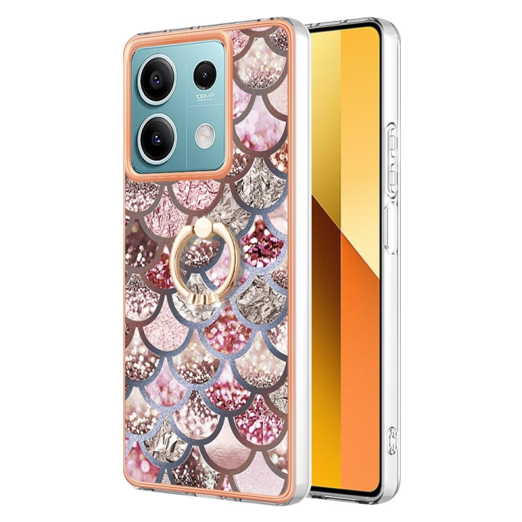 Electroplating IMD TPU Phone Case with Ring, Series 3