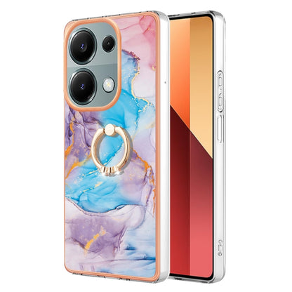 Electroplating IMD TPU Phone Case with Ring, For Xiaomi Redmi Note 13 Pro 4G/Poco M6 Pro 4G, For Xiaomi Redmi A3, For Xiaomi Redmi Note 13 4G, For Xiaomi Poco X6 Pro / Redmi K70E