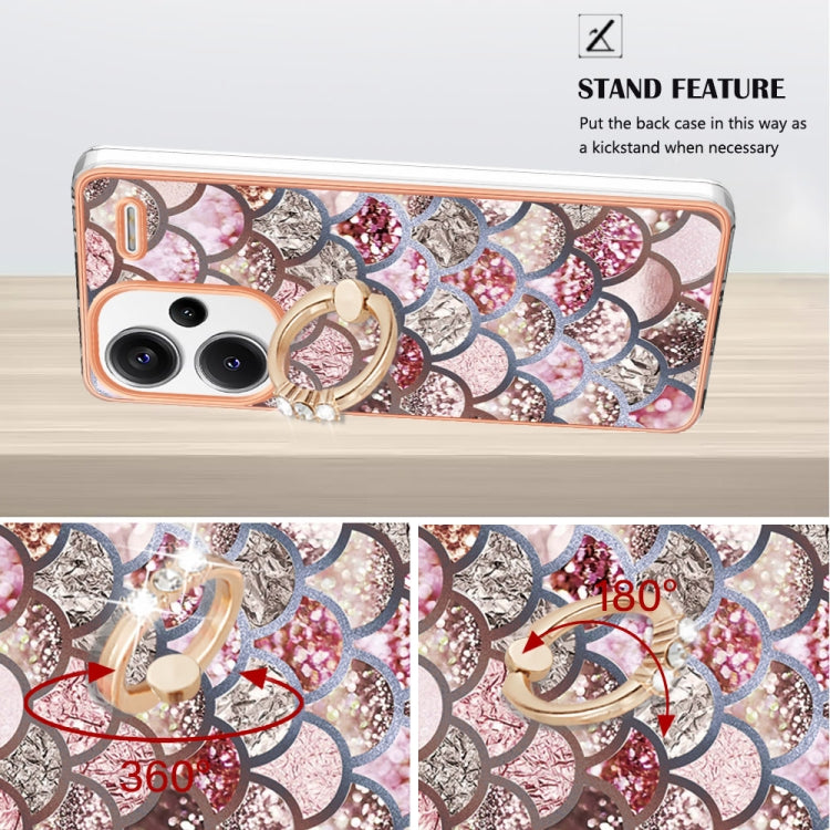 Electroplating IMD TPU Phone Case with Ring, Series 3