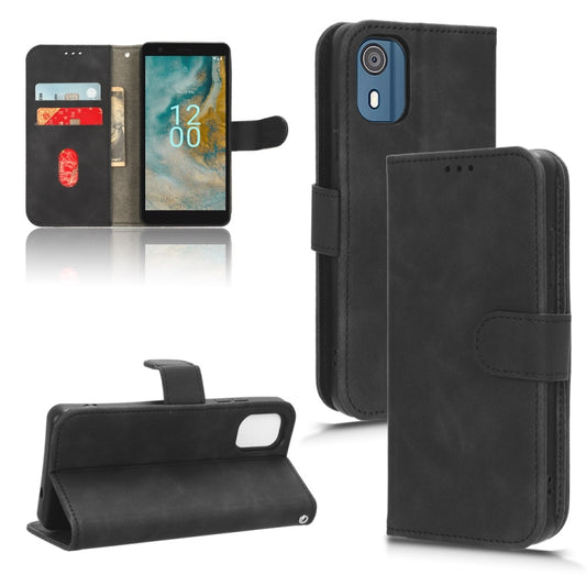 Skin Feel Magnetic Flip Leather Phone Case